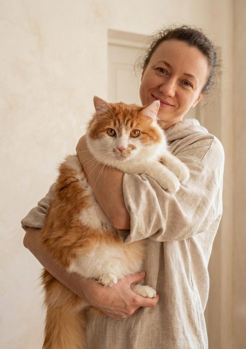 Котик, кошеня, хлопчик