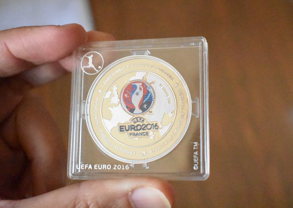 Medalha em Prata - Portugal Campeão Europeu UEFA 2016