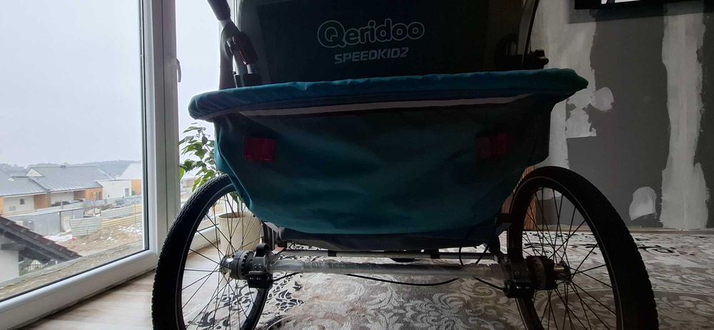 Przyczepka rowerowa Qeridoo speedkid2 2 osobowa