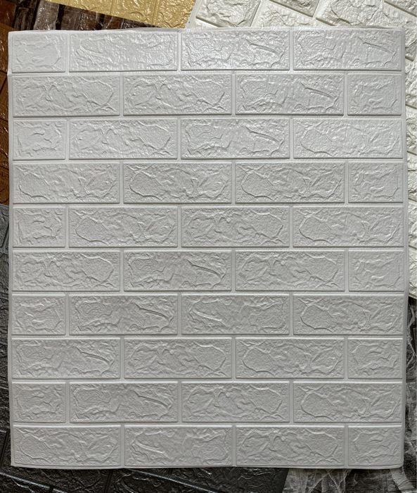 Акція! Мармур цегла 3д панелі самоклеючі, 3D панели самоклейки мрамор