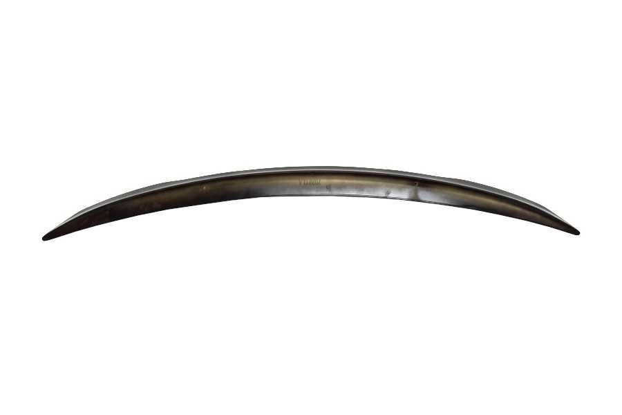 Aileron / lip / spoiler traseiro em preto piano brilhante para Mercedes CLA C118 +2019, LOOK CLA35 / AMG em plástico ABS