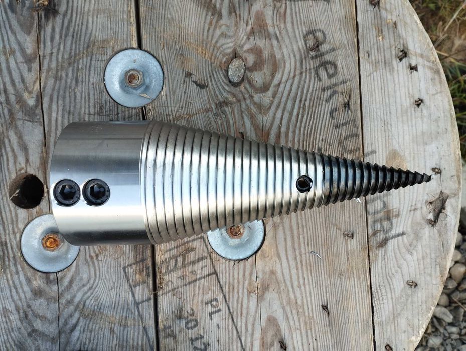 Świder do łupania drewna 100mm / stożek do łuparki