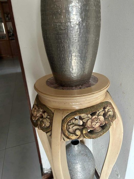 Peças decorativas em estanho