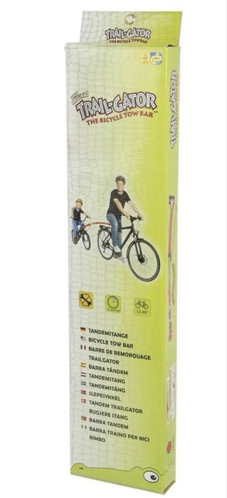 Тримач для дитячого велосипеда Trail Gator, сріблястий (WYP027)