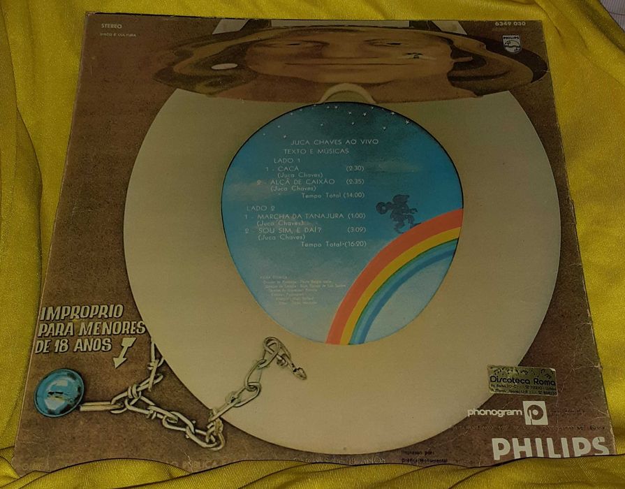 Disco Vinil - Juca Chaves ao Vivo