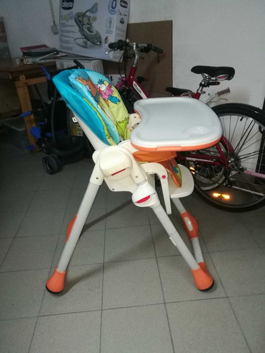 Cadeira da Papa - Chicco Polly 2- (cadeira evolutiva dos 0 aos 3 anos)