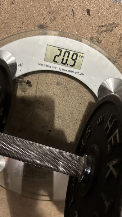 Zestaw hantli 42kg 21kg x 2 zeliwo hektor