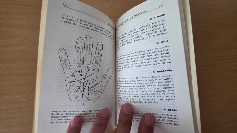 Livro "As Mãos na Medicina e na Psicologia" de Josef Ranald