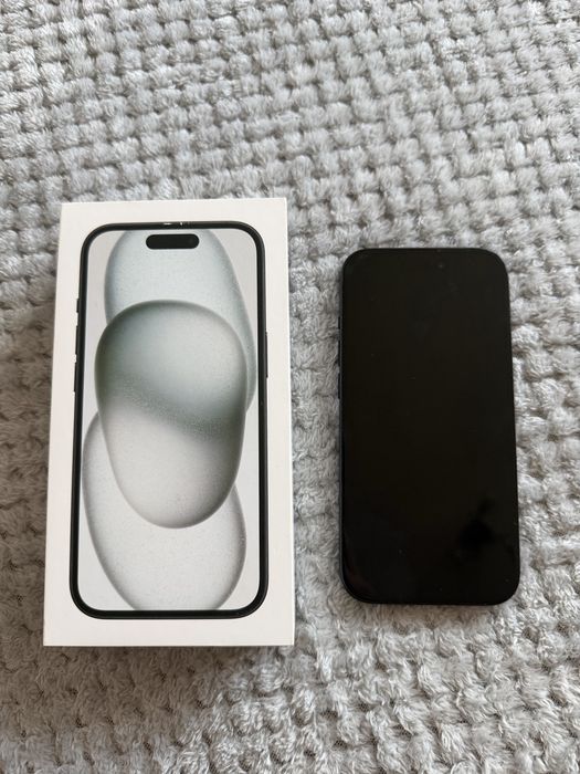 iPhone 15 128GB Black 90% bateria Stan idealny