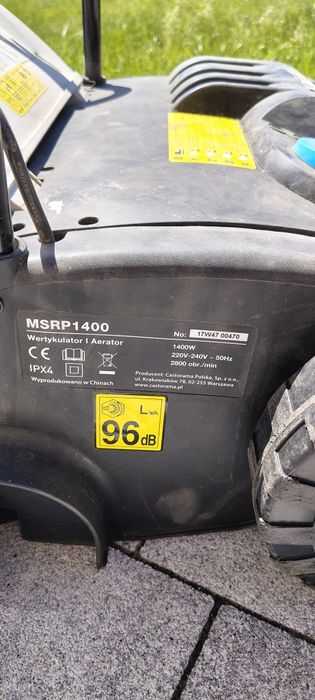 Rekultywator maccalister msrp1400