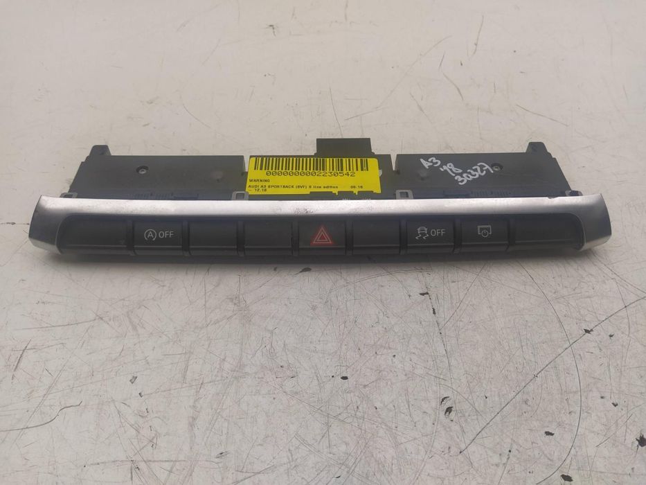 warning audi A3 sportback 8VF