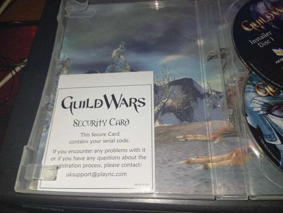 Guild Wars Prophecies (PC, 2005) — DVD-box,+ артбуки для полочки коллекции
