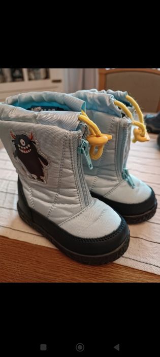 Buty dziecięce,śniegowce Reserved róż. 22