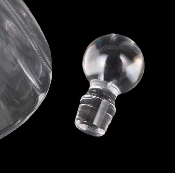 Garrafa decanter antiga em vidro