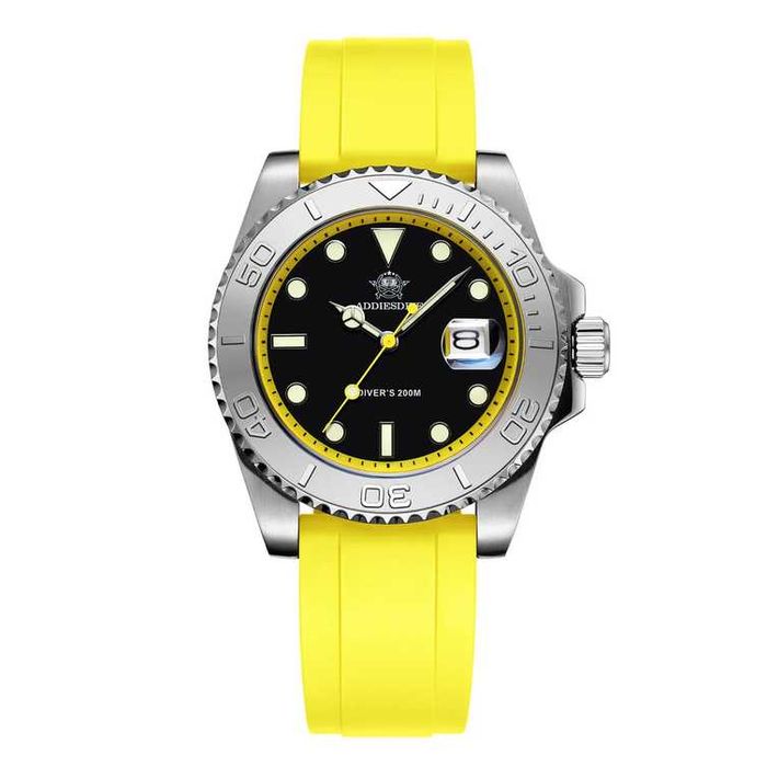 ADDIESIVE 41mm Sportowy Zegarek Kwarcowy Wodoodporny 200M (AD2040)