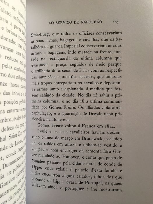 As Guerras de Napoleão / A Legião Portugueza ao Serviço de Napoleão