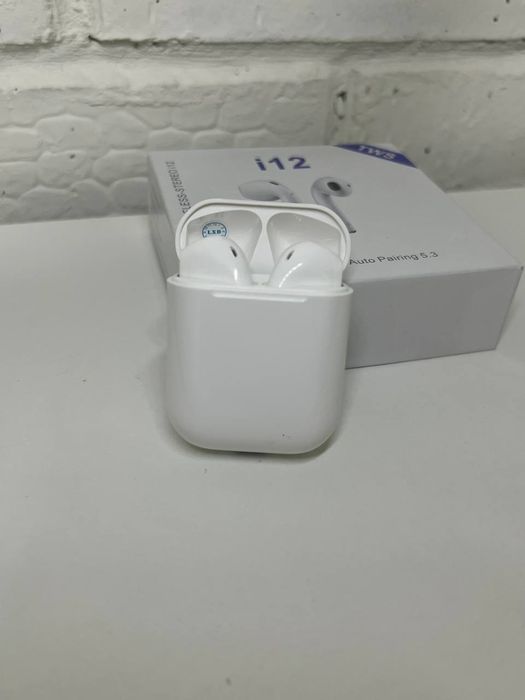 Бездротові навушники і12 TWS Bluetooth 5.3