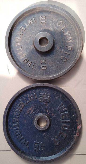 20kg Olimpic fi51mm żeliwne obciążenie krążki