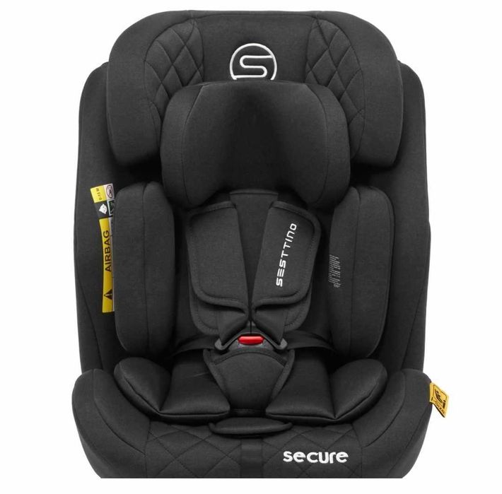 Fotelik Samochodowy Sesttino Secure PRO 0-36kg. 40-150cm.