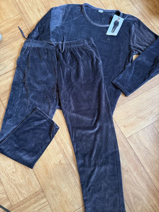 Чоловічий домашній вілюровий костюм XL