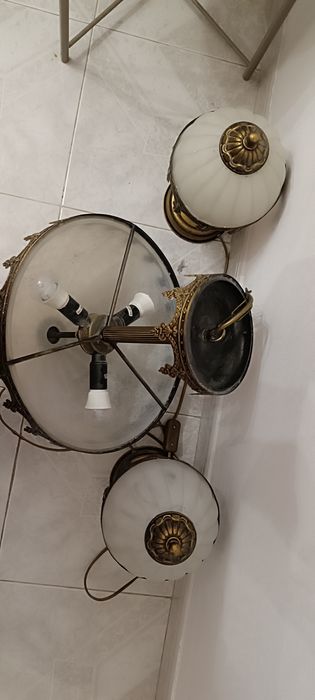 Conjunto de candeiros