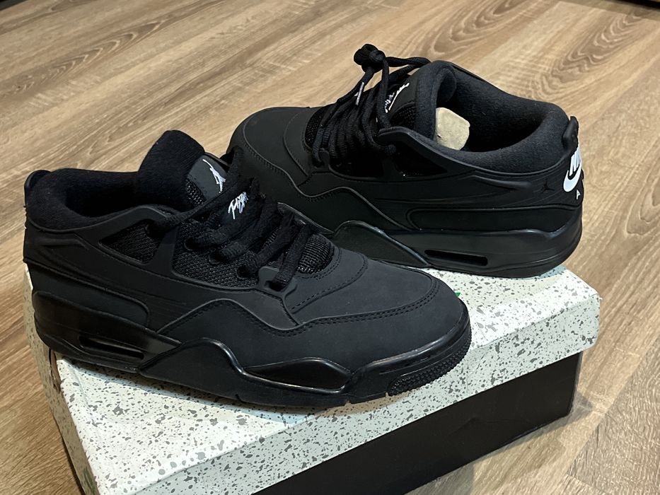 Кросівки чоловічі Nike Air Jordan 4 RM Black Cat нові