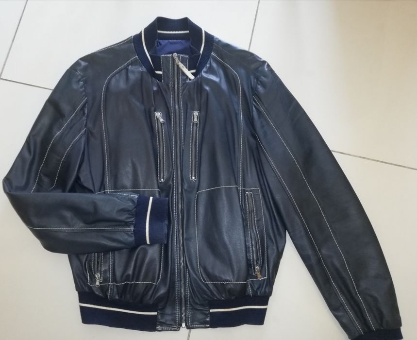 Blusão em pele genuína Fontanelli T-XL