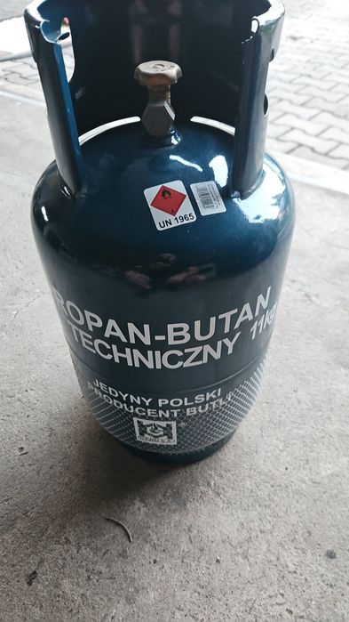 Nowa butla gazowa