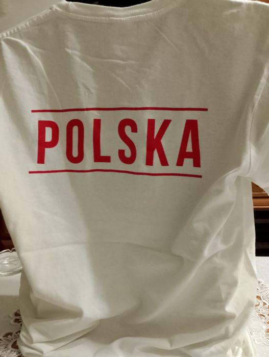Koszulka męska krótki rękaw z reprezentacja Polski