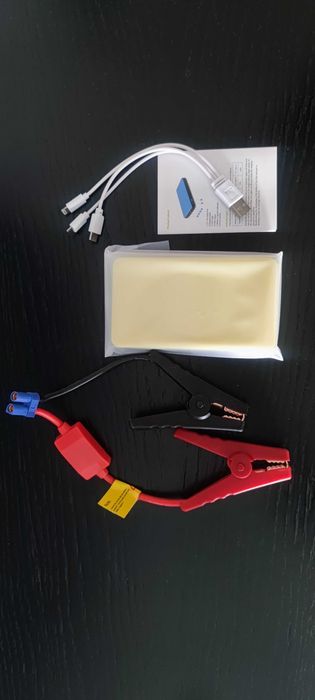 Power Bank com carregador bateria arrancador jump starter booster USB