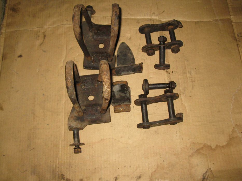 комплект креплений рессор газ 21 волга или прицеп