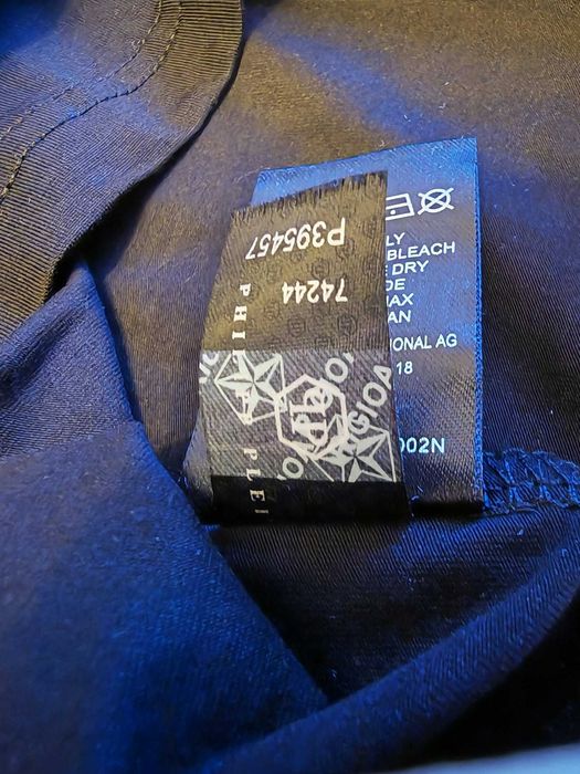 Czarną męską bluza z kapturem (hoodie) marki Philipp Plein XL