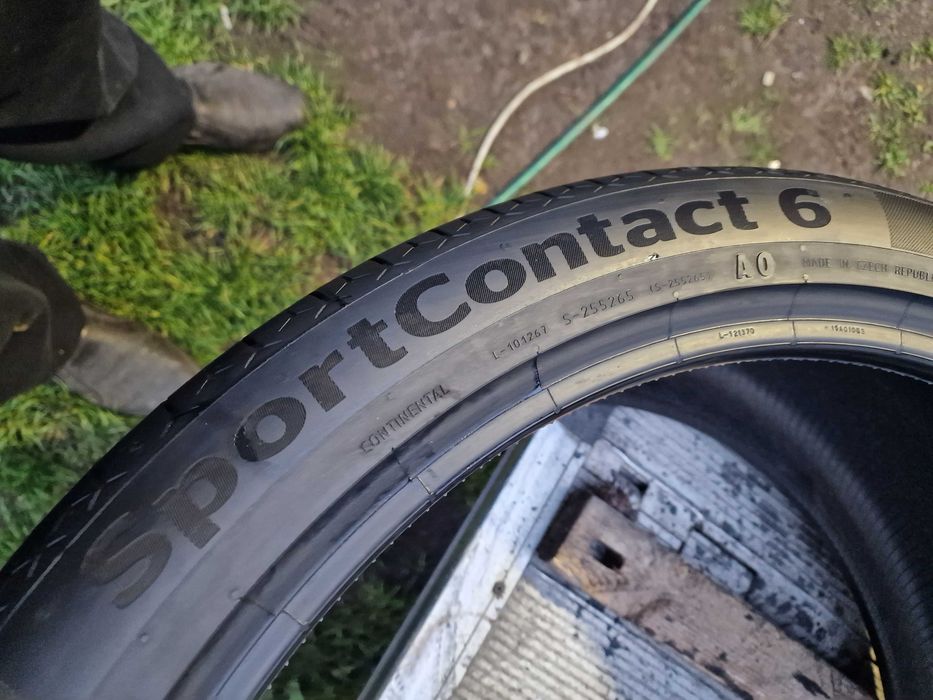 295/35/23 Continental sport contact 6 demo 1szt. Audi-AO 21r.