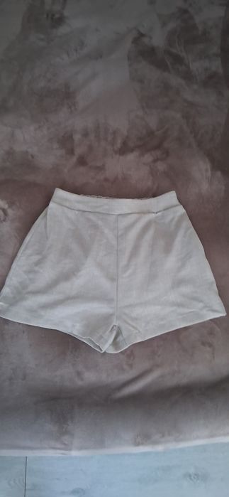 Sporty spodenki H&M beżowe 38/40 M L letnie jak len