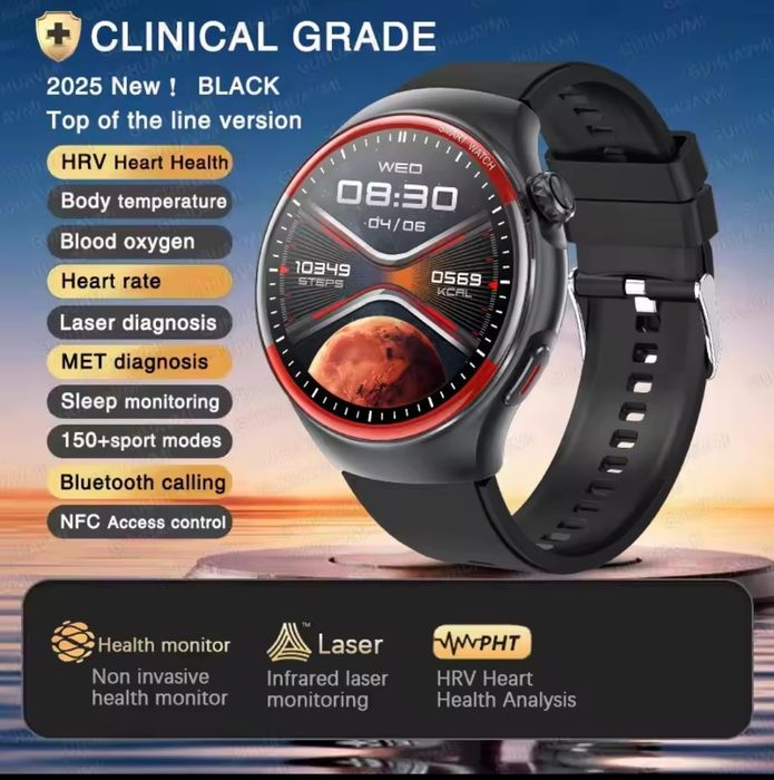 Smartwatch z funkcjami medycznymi