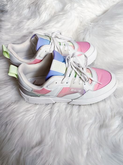 Sneakersy damskie Big Star memory foam system multikolor 40