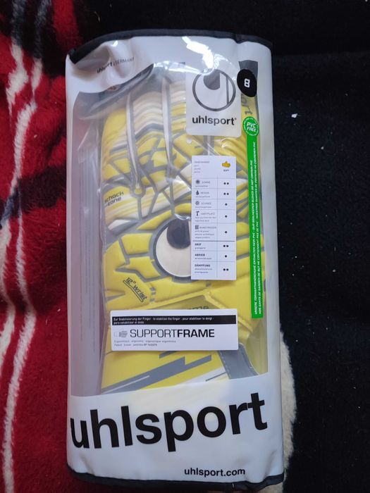 Rękawice Bramkarskie Uhlsport Unlimited Soft SF rozmiar 8