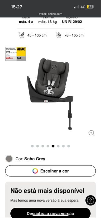 Pack CYBEX Platinum: Sirona Z i-Size + Cloud Z2 i-Size + Base Z