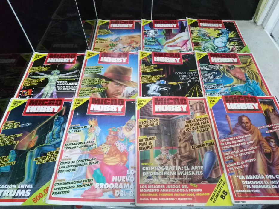 Spectrum Revistas Microhobby para coleccionadores Part 2 ( Ultimas).
