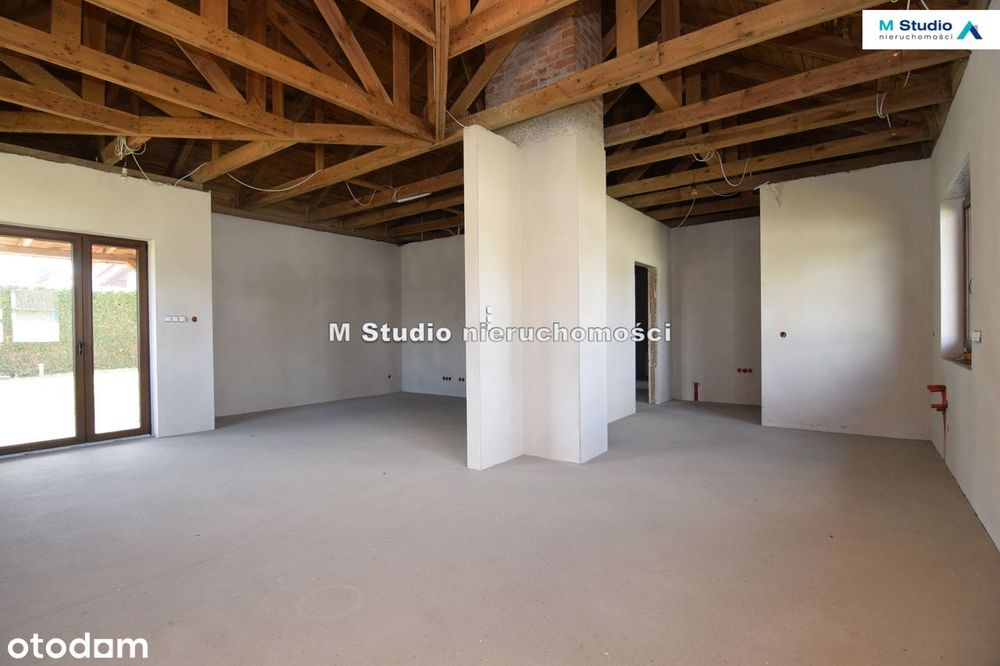 Parterowy 146m²/1299m² |Zaawansowana budowa |6 min do Mosiny Brodnicy