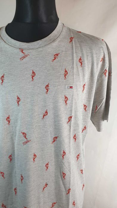 tommy hilfiger print t-shirt rozmiar XXL