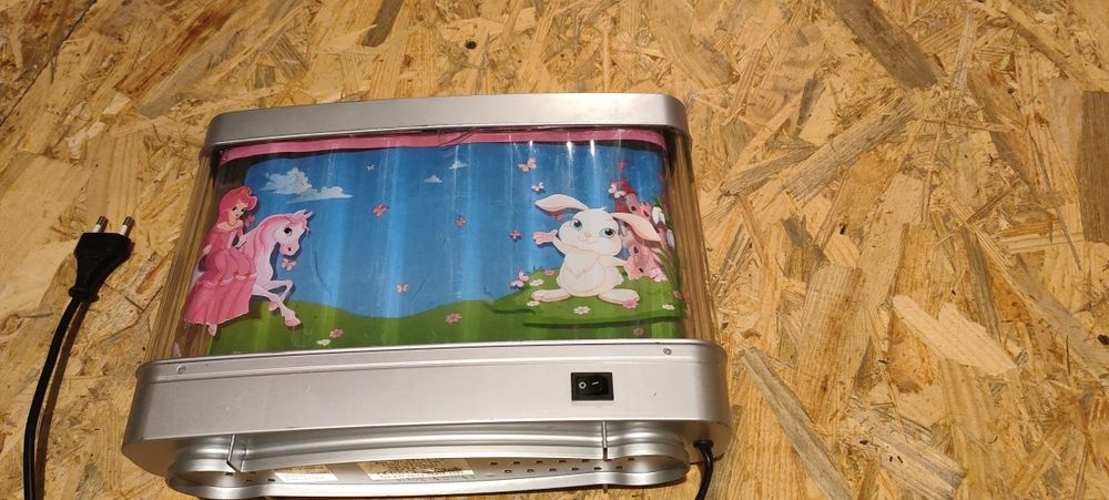 Lampa lampka dla dziecka księżniczka z obrazkami