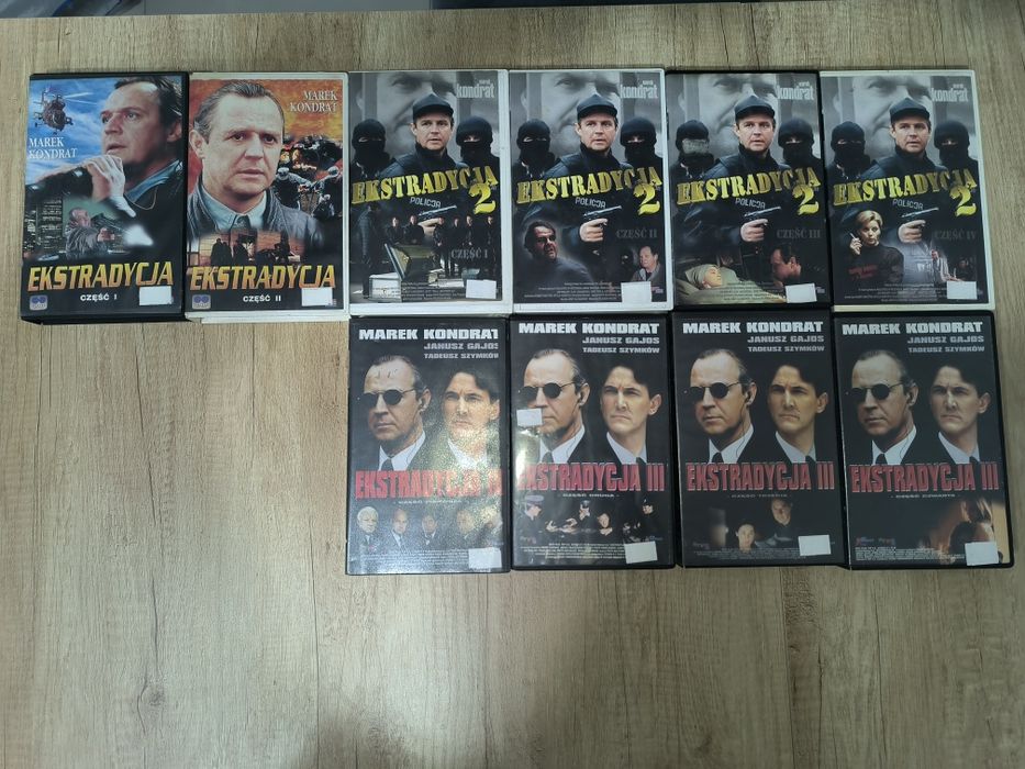 Ekstradycja - Komplet Sezonów 1, 2, 3 VHS