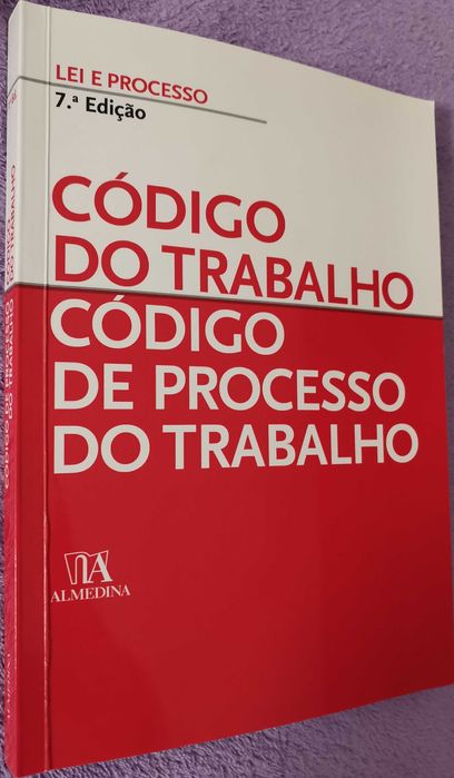 Código do trabalho e código de processo do trabalho