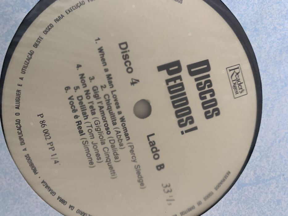 Discos das selecoes , nunca foram usados