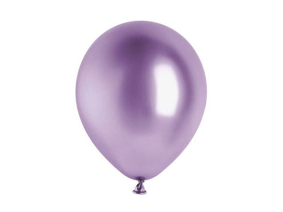 Balony Glossy fiolet 30cm 50szt PartyDeco