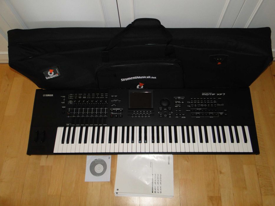 Profesjonalny Syntezator Workstation YAMAHA MOTIF XF7+Futerał.Ideał.Okazja