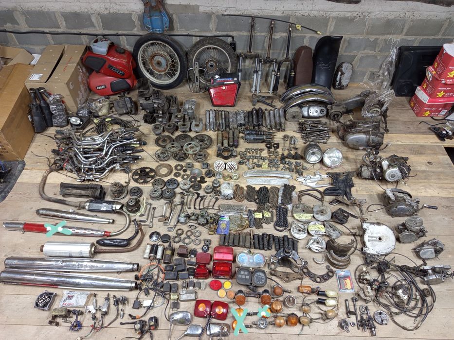 Запчастини на мотоцикл "Минск 125", Jawa, Иж, Карпати, Alpha