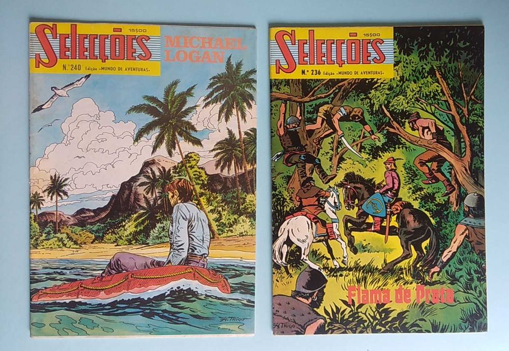 Lote de 13 revistas Selecções do Mundo de Aventuras