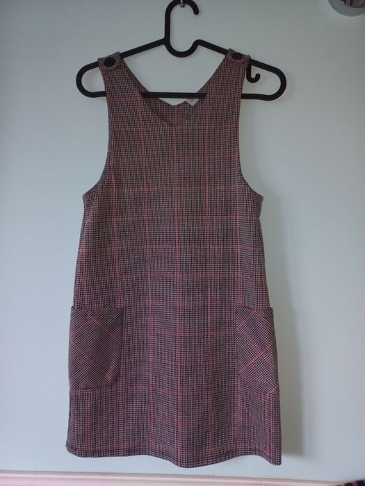 TU sukienka w kratkę r.146cm